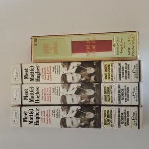 ♡  Lot of 4 TheBalm & Pixi Lip Products Lipsticks Reseller Cosmetic Makeup ♡